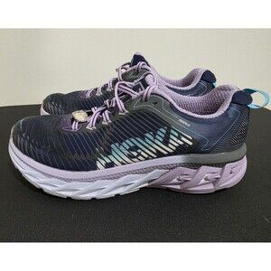 👟 HOKA ONE One Arahi Wide Women’s Lavender/Blue Running Shoe Size 10.5 VGUC